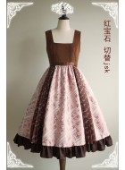 Pink Up Chocolate Kirikae JSK(Leftovers/Full Payment Without Shipping)